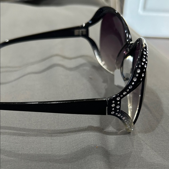 Black and Silver Sunglasses - Picture 2 of 2
